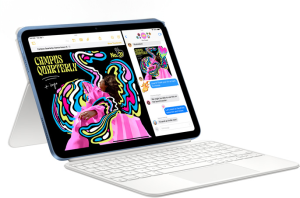 iPad with keyboard